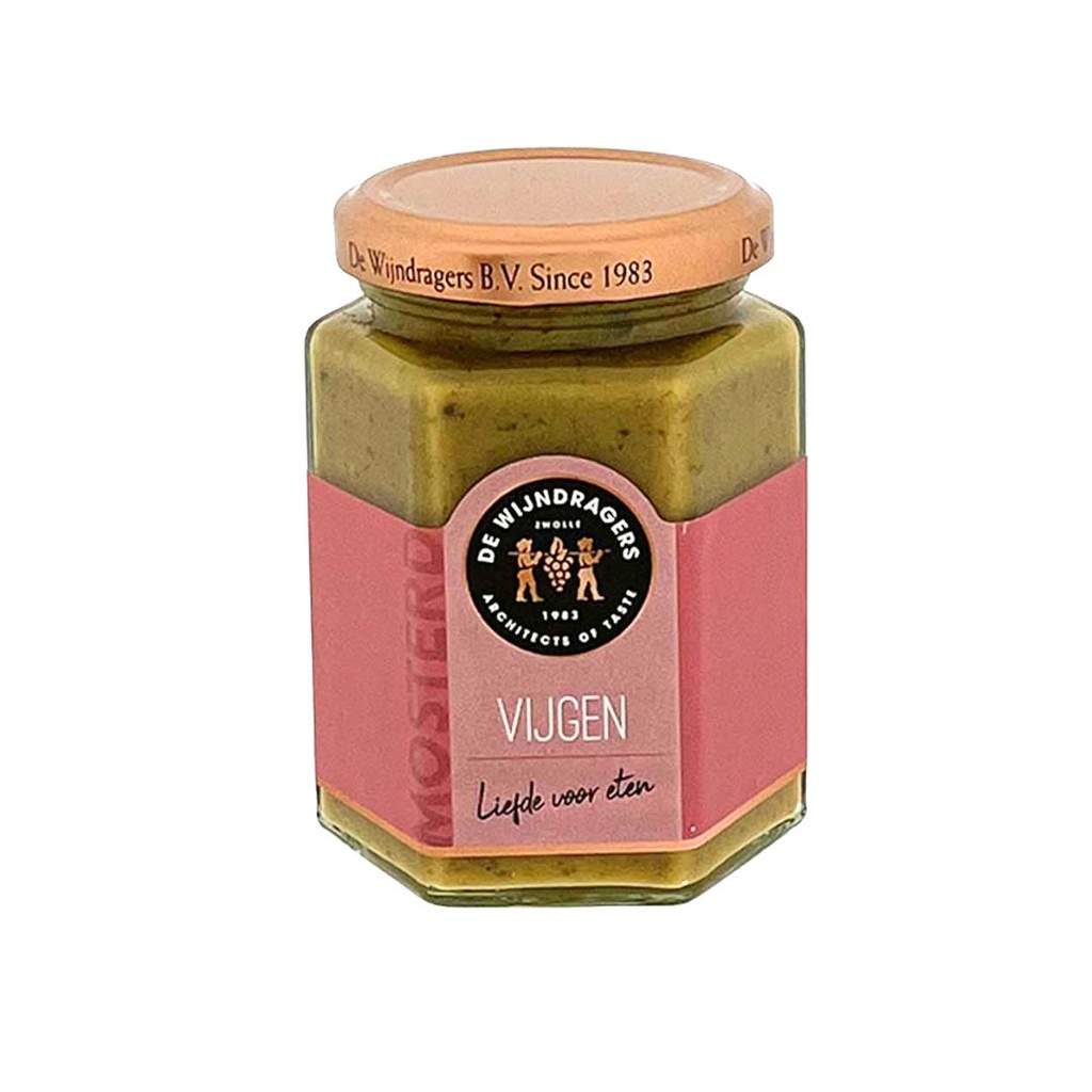 Wijndragers - Vijgen Mosterd 195 g      
