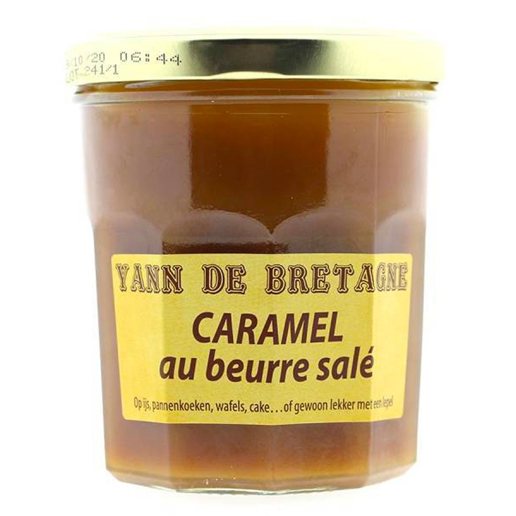 Yann De Bretagne - Caramel met zeezout 340 g     