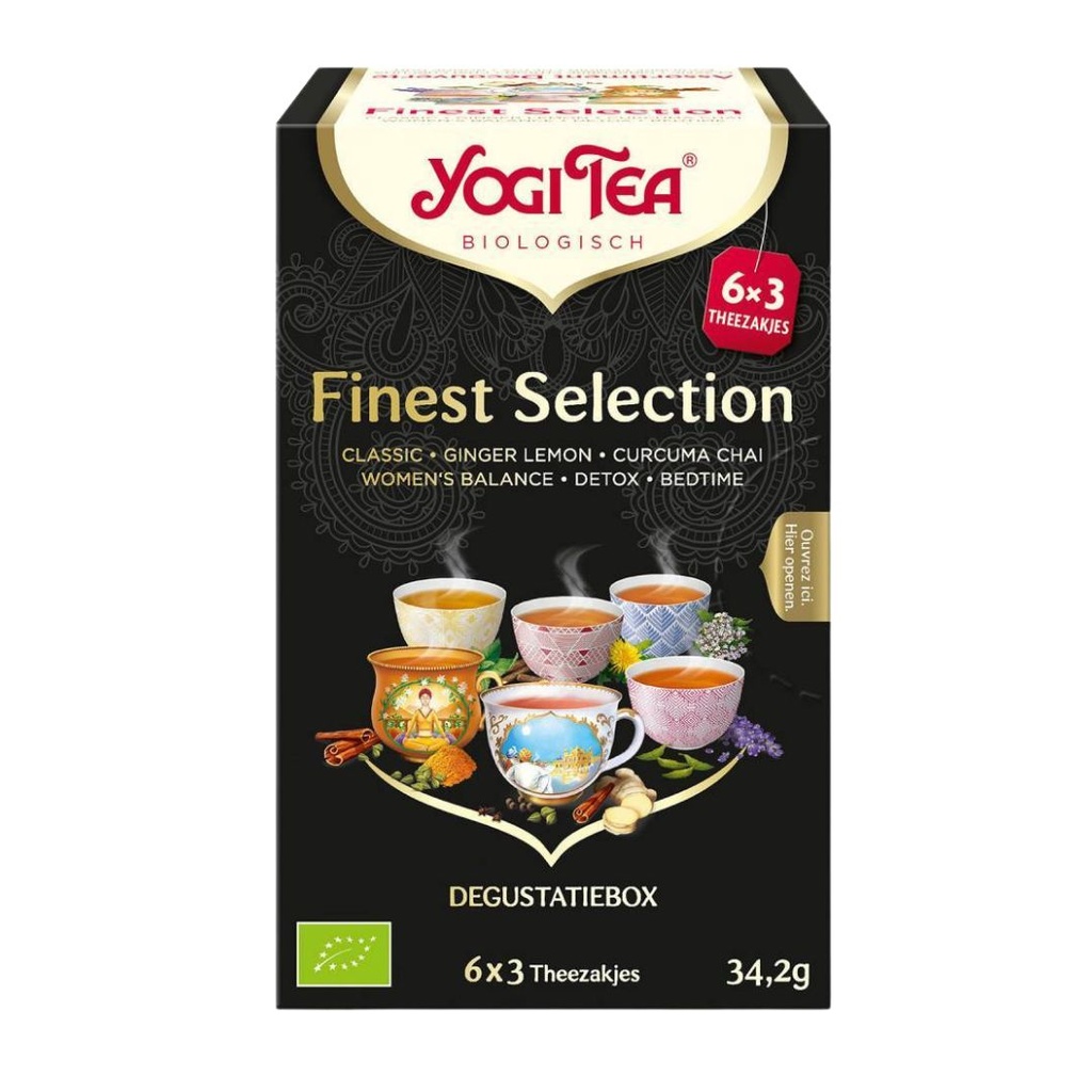 Yogi Tea - Finest Selection NL-FR BIO 18 TB   