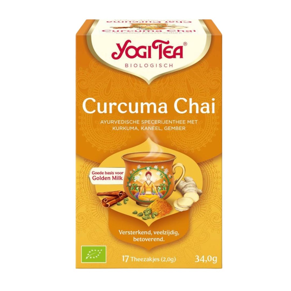 Yogi Tea - Turmeric Curcuma Chai 17 TB BIO
