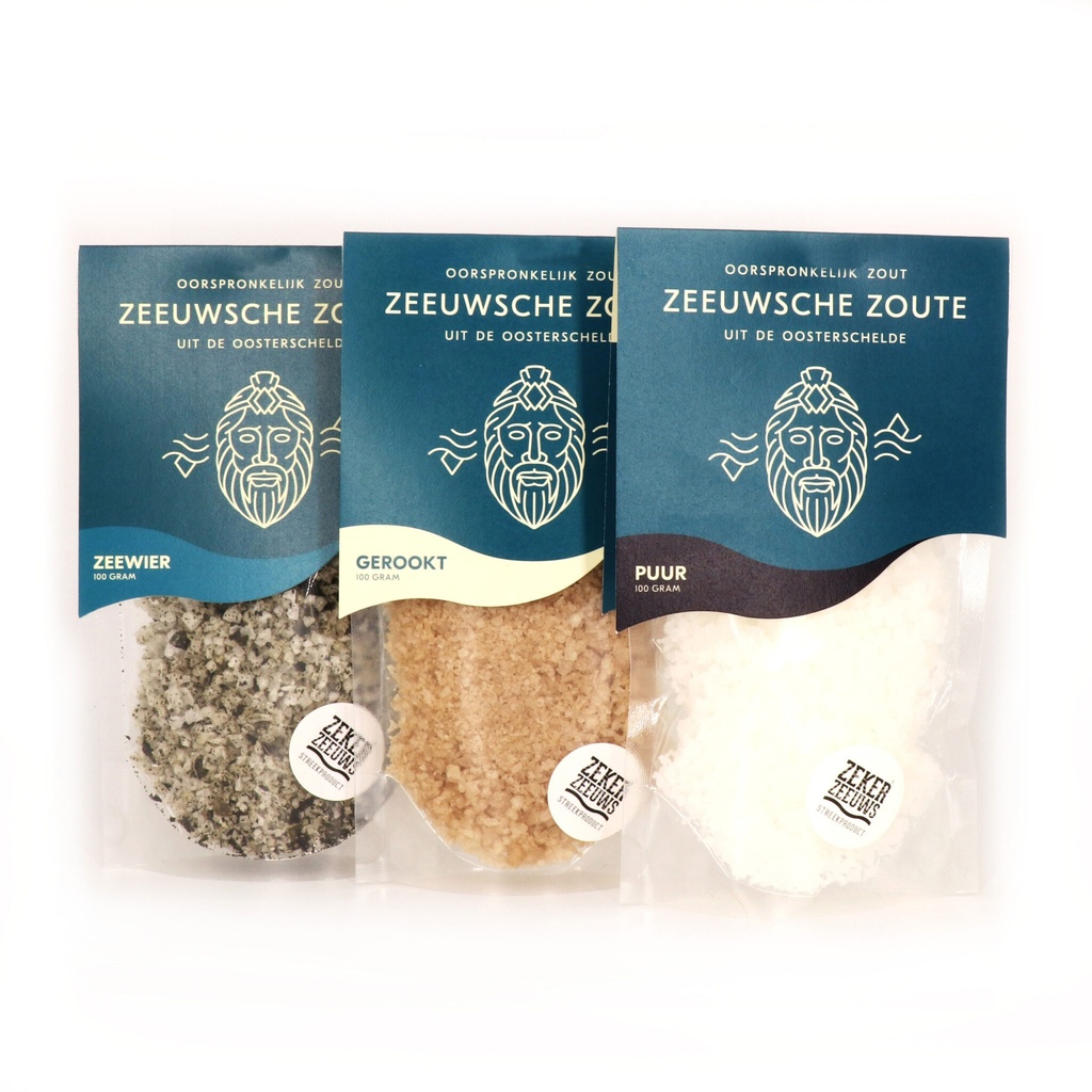 Zeeuwsche Zoute - Trio Set 300 g     