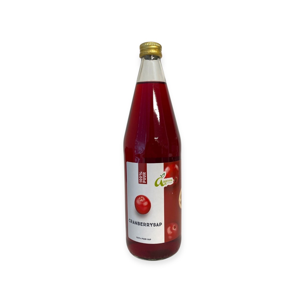 Appeven - Cranberrysap Puur 750 ml