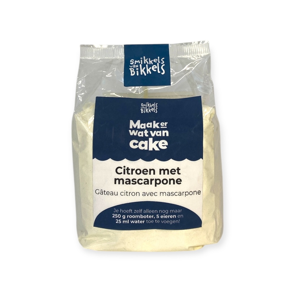 Smikkels van Bikkels -  Citroencake Mascarpone 400 g