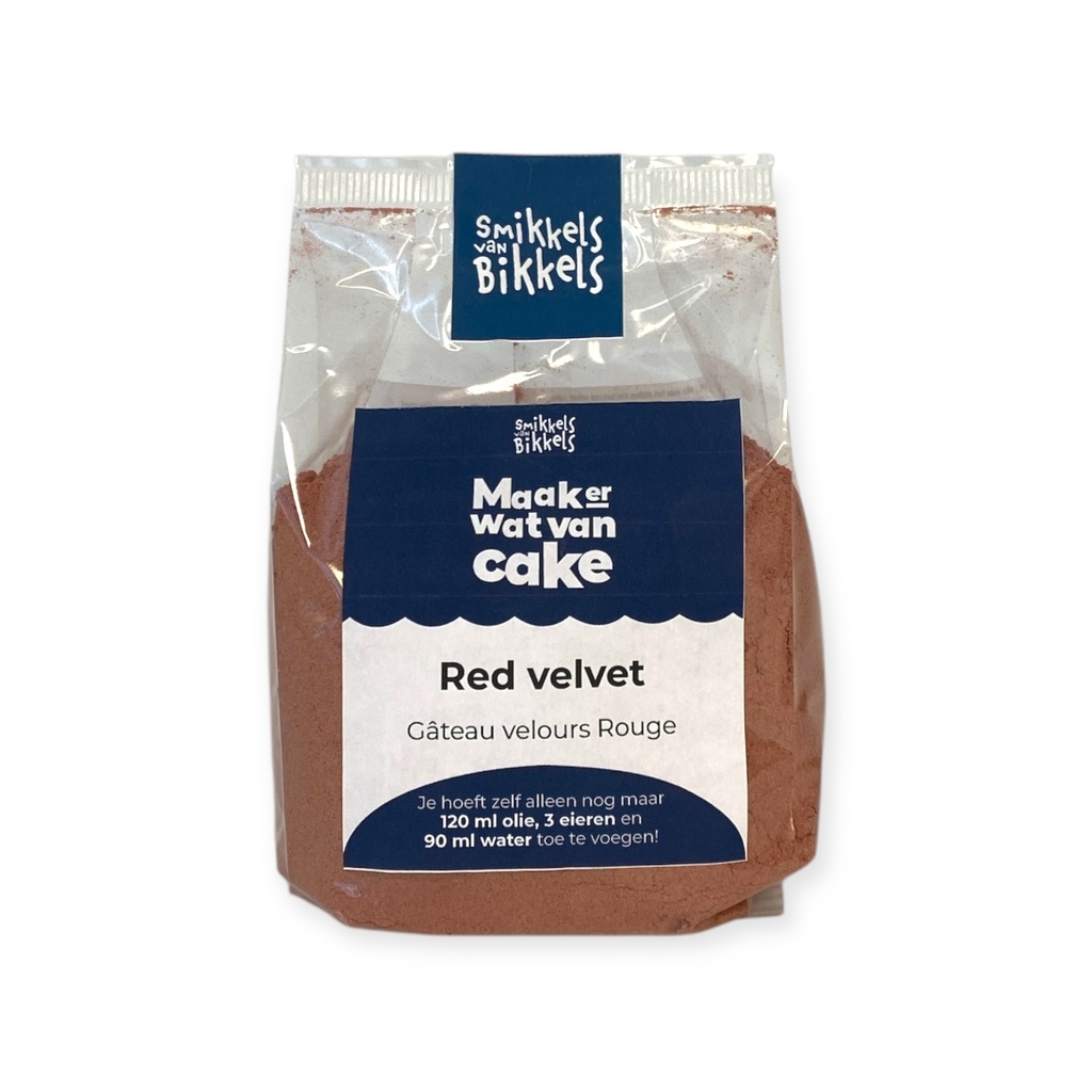 Smikkels van Bikkels -  Red Velvet Cake 400 g