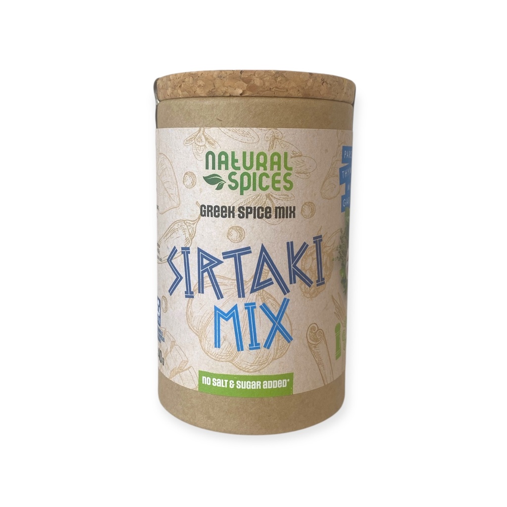 Natural Spices - Sirtaki Mix Zoutloos 40g
