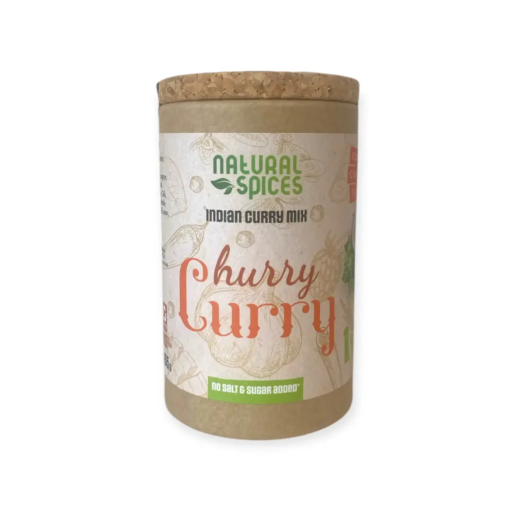 Natural Spices - Hurry Curry Zoutloos 55 g