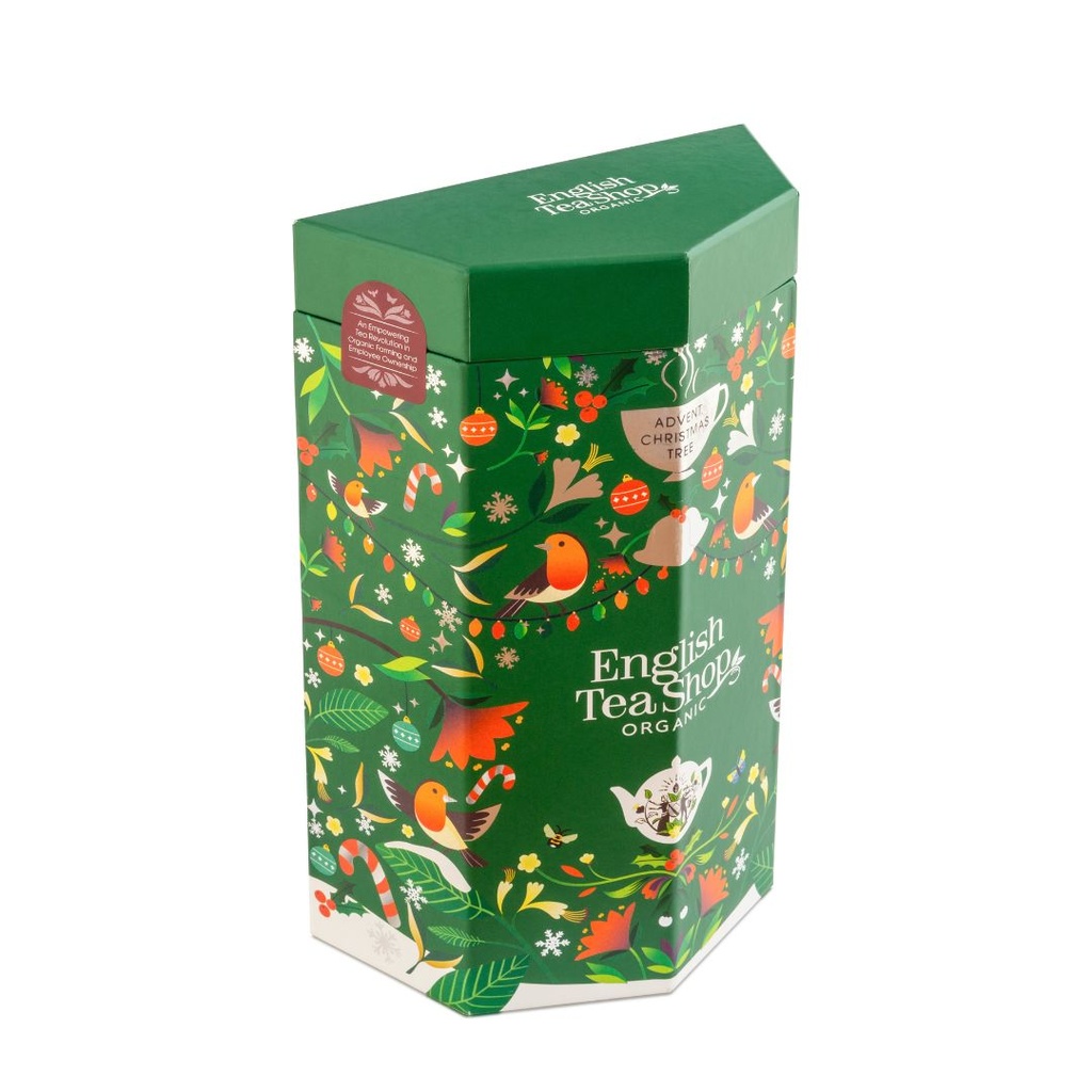 English Tea Shop - Tree Advent Calendar 25tb BIO