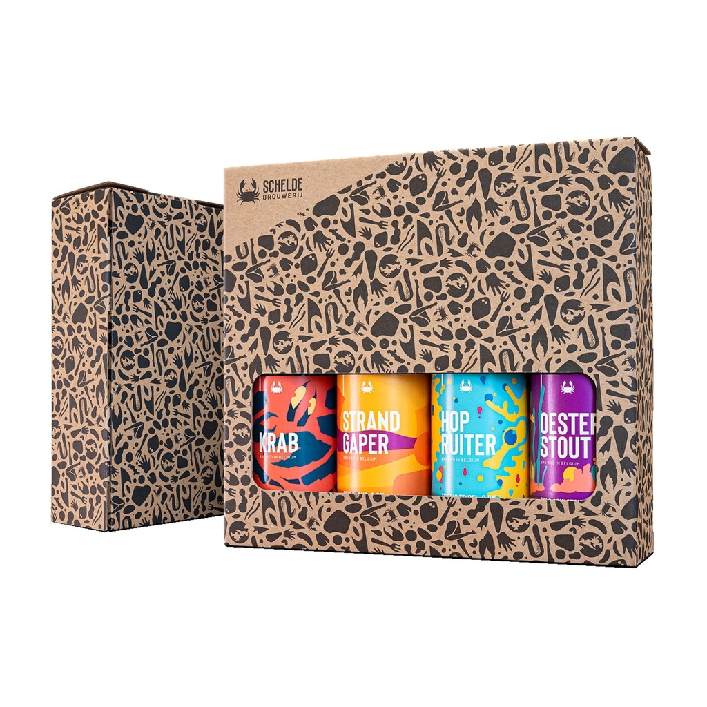Scheldebrouwerij - Giftpack - Mix Craft 4 x 33 cl