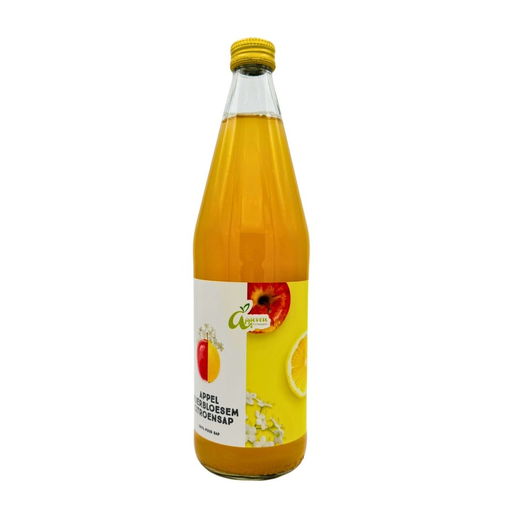 Appeven - Appel Vlierbloesem citroensap 750ml