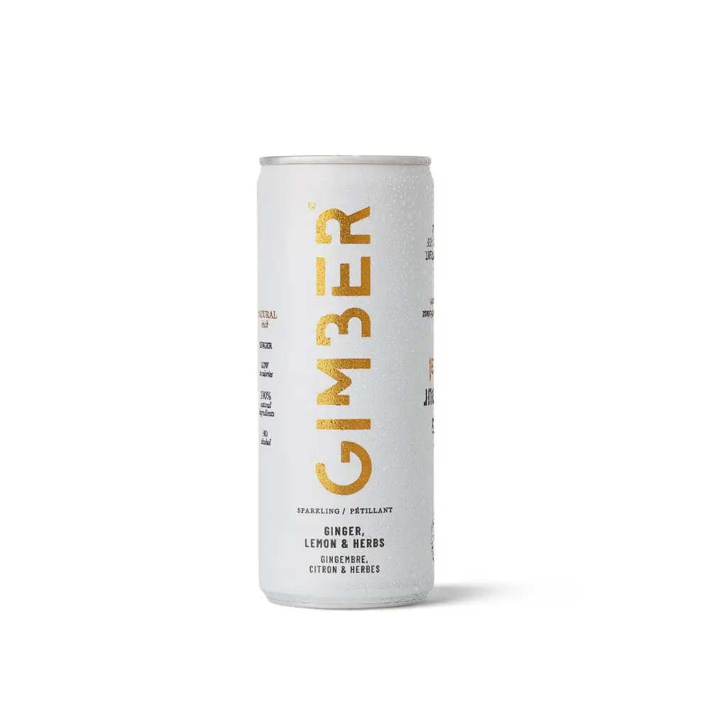 GIMBER ginger, lemon & herbs 250 ml BIO