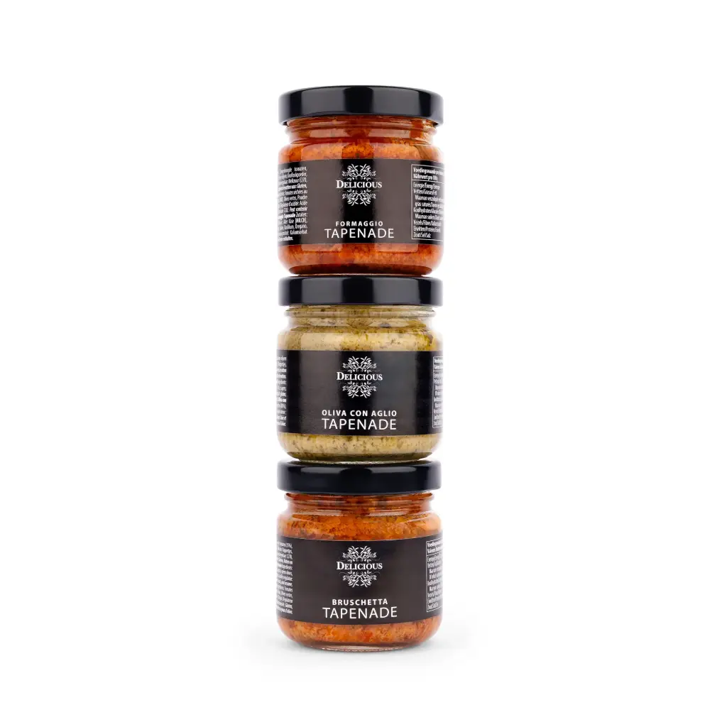 Delicious Food and Gourmet - Tapenade Trio 3 smaken 270 g