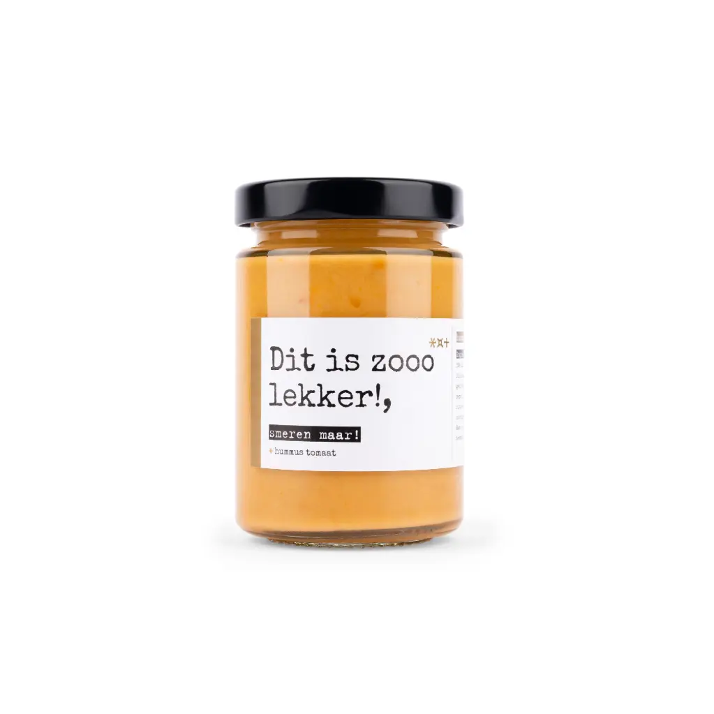 Giving Delicious - Dit is zoo lekker! Hummus Tomaat 130 g