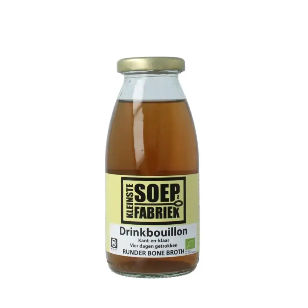 Kleinstesoepfabriek - Drinkbouillon Rund BIO 245 ml