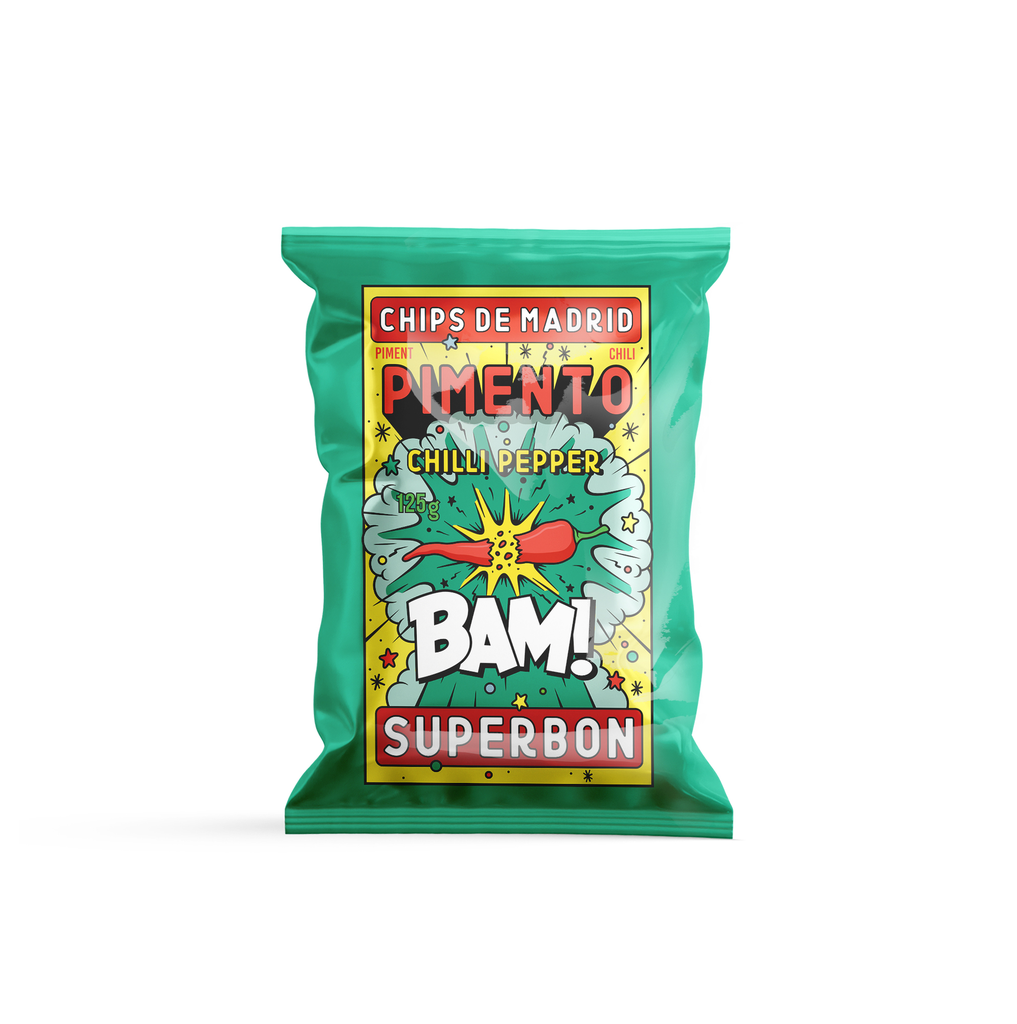 Superbon - Chips Pimento 125 g