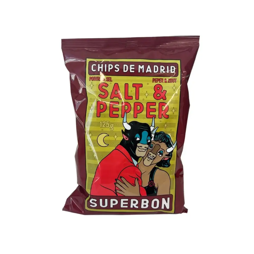 Superbon - Chips Salt & Pepper 125 g