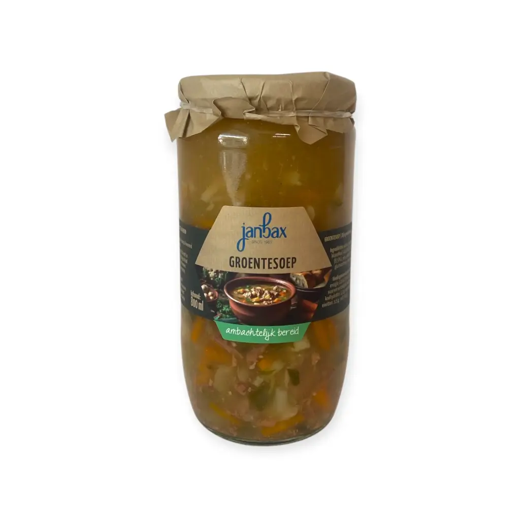 JanBax - Groentesoep met Rundvlees 800 ml