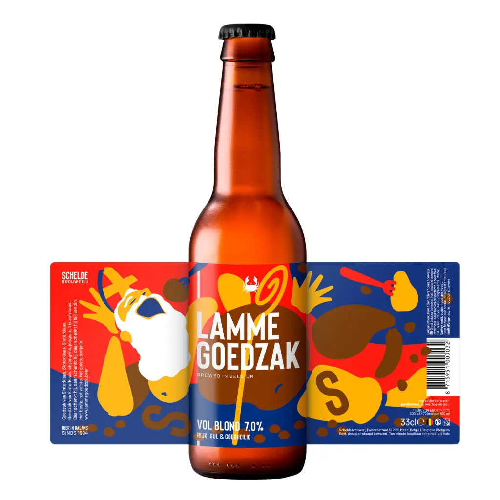 Scheldebrouwerij - Lamme Goedzak - Sint 330 ml