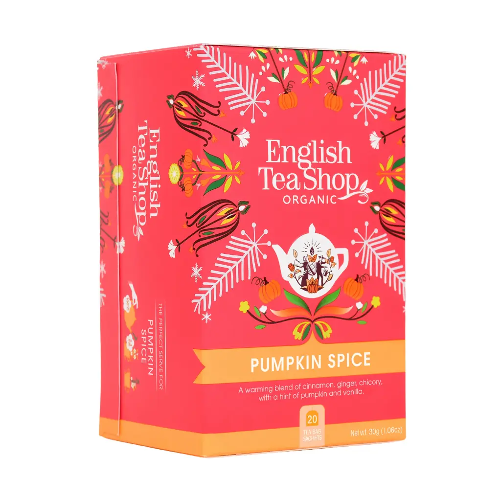 English Tea Shop - Pumpkin Spice Kerst 20ct BIO