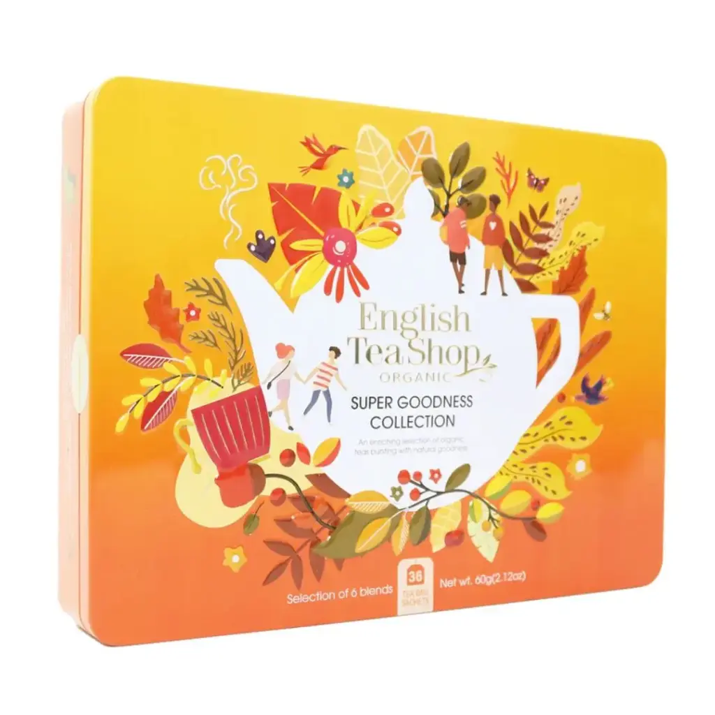 English Tea Shop - Cadeaublik Super Goodness Collection 36tb BIO