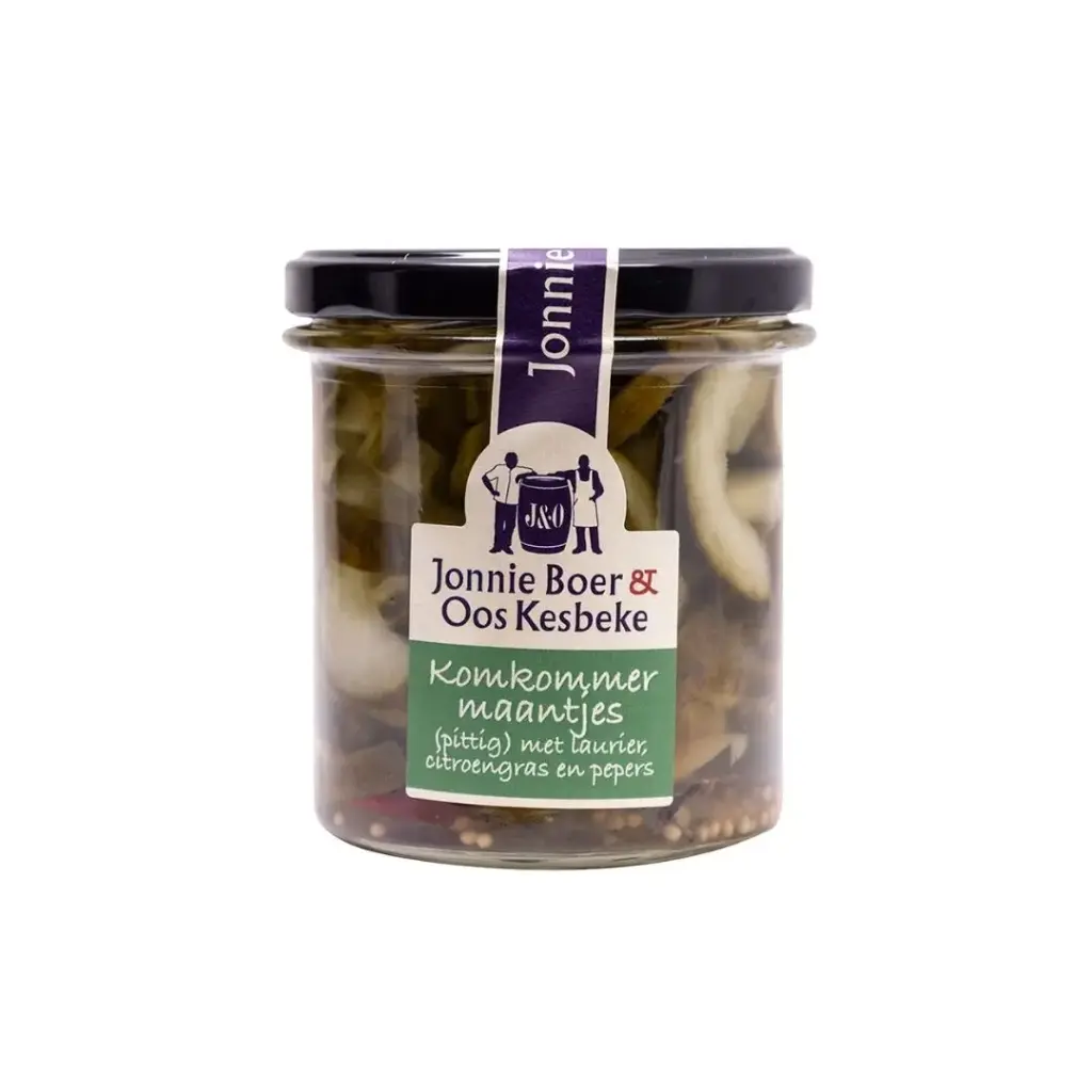 Kesbeke - Jonnie & Oos - Komkommer Maantjes 350 ml