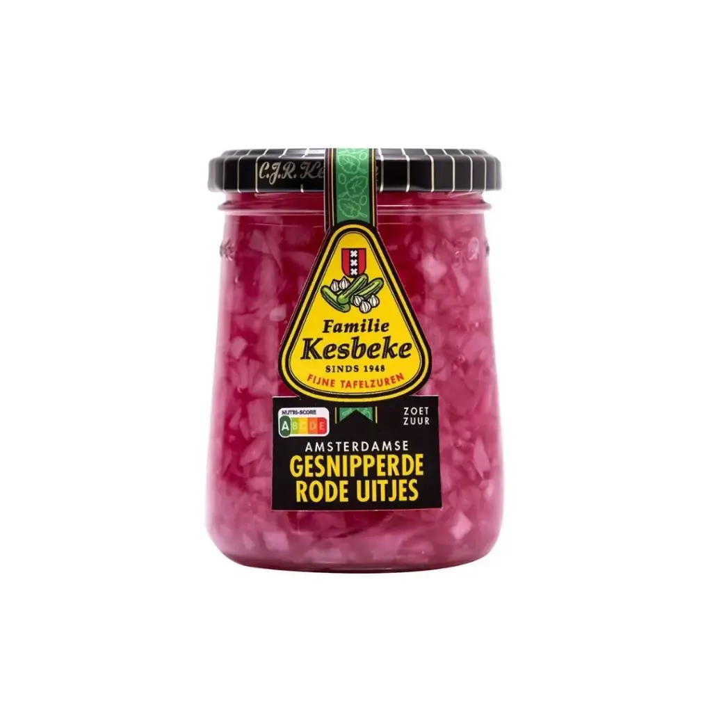 Kesbeke - Gesnipperde Rode Uitjes 235 ml