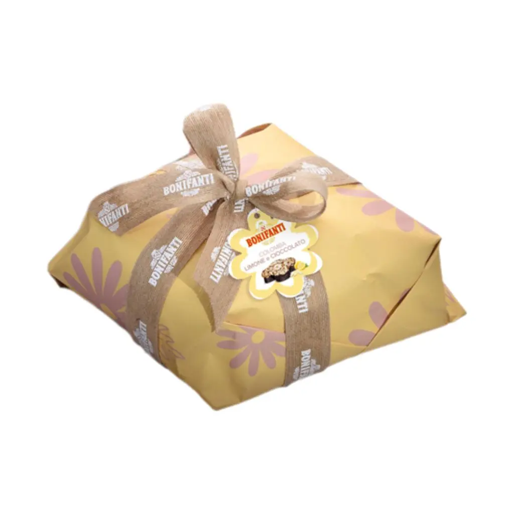 Bonifanti - Colomba Paasbrood citroen en witte chocolade 750g