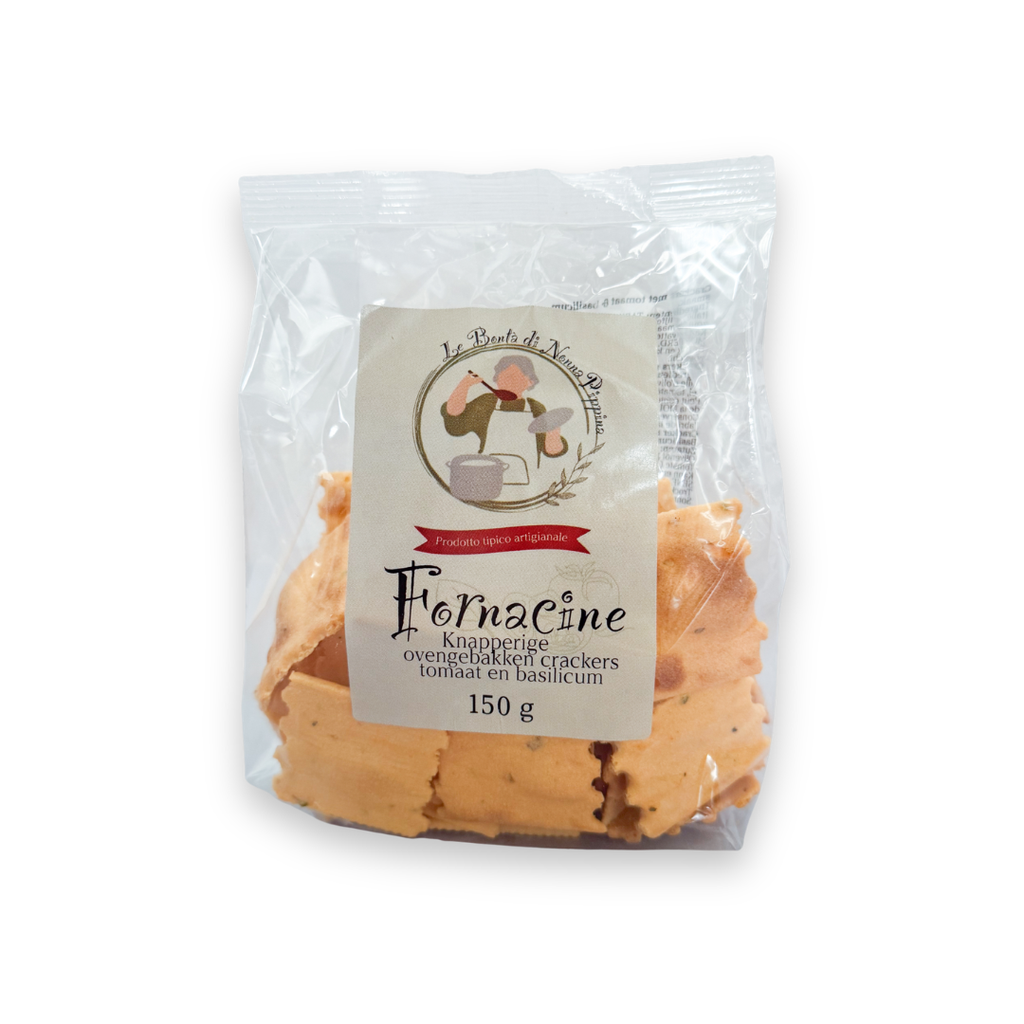 Di Nonna Pippina - Fornacine Tomaat & Basilicum 150 g  