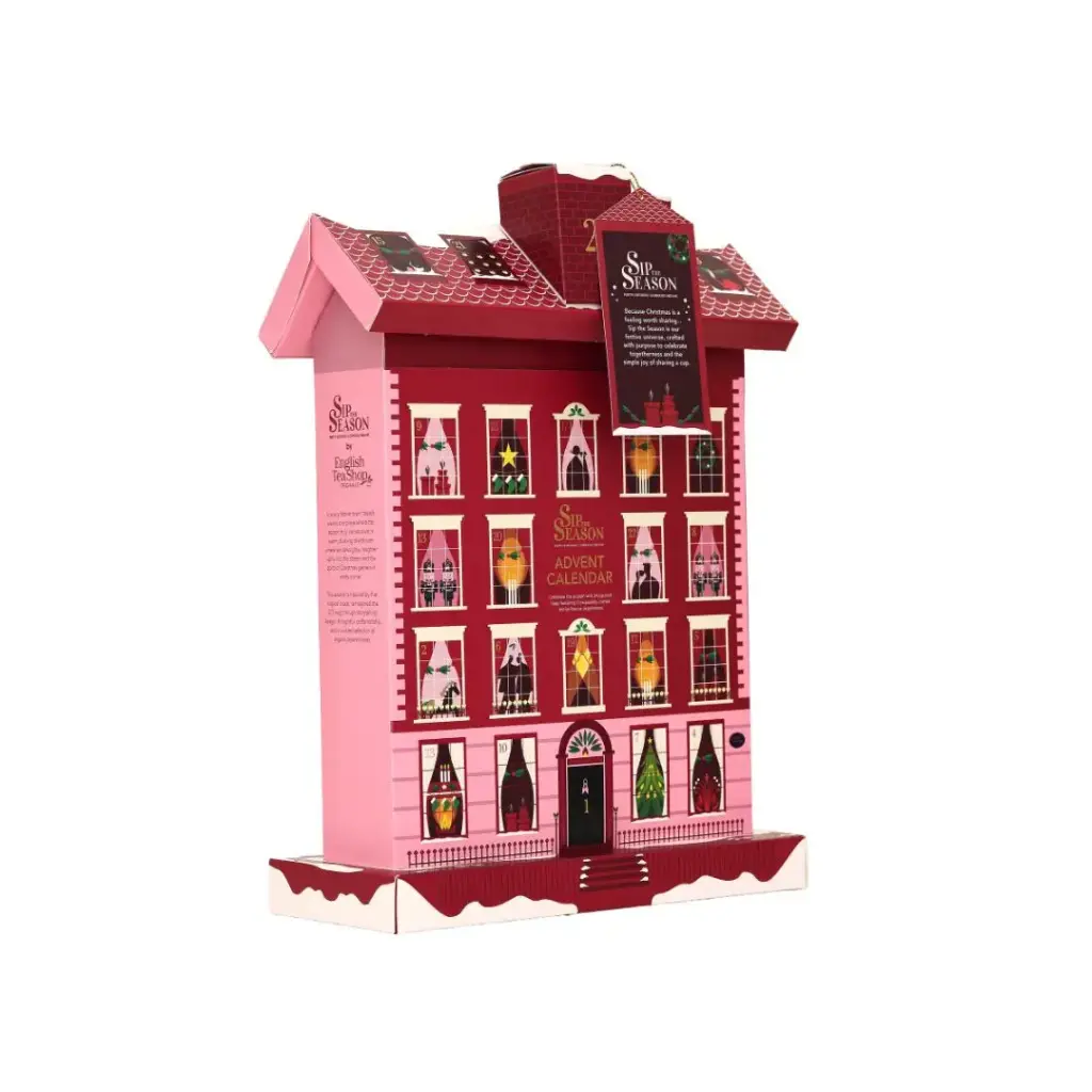 English Tea Shop - Town-house Advent Calendar 24tb BIO