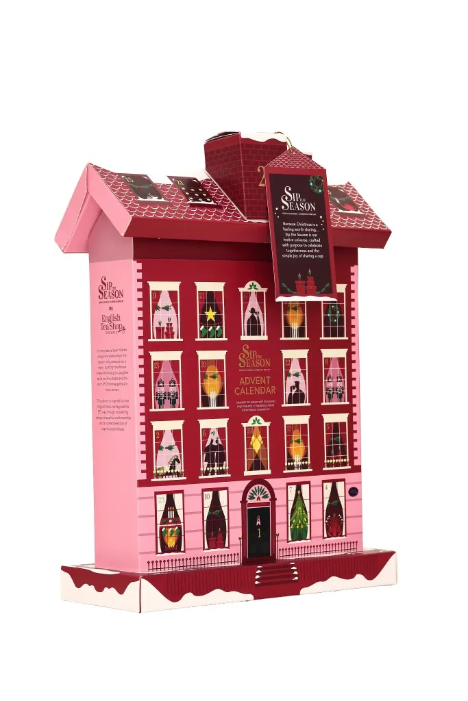 English Tea Shop - Town-house Advent Calendar 24tb BIO