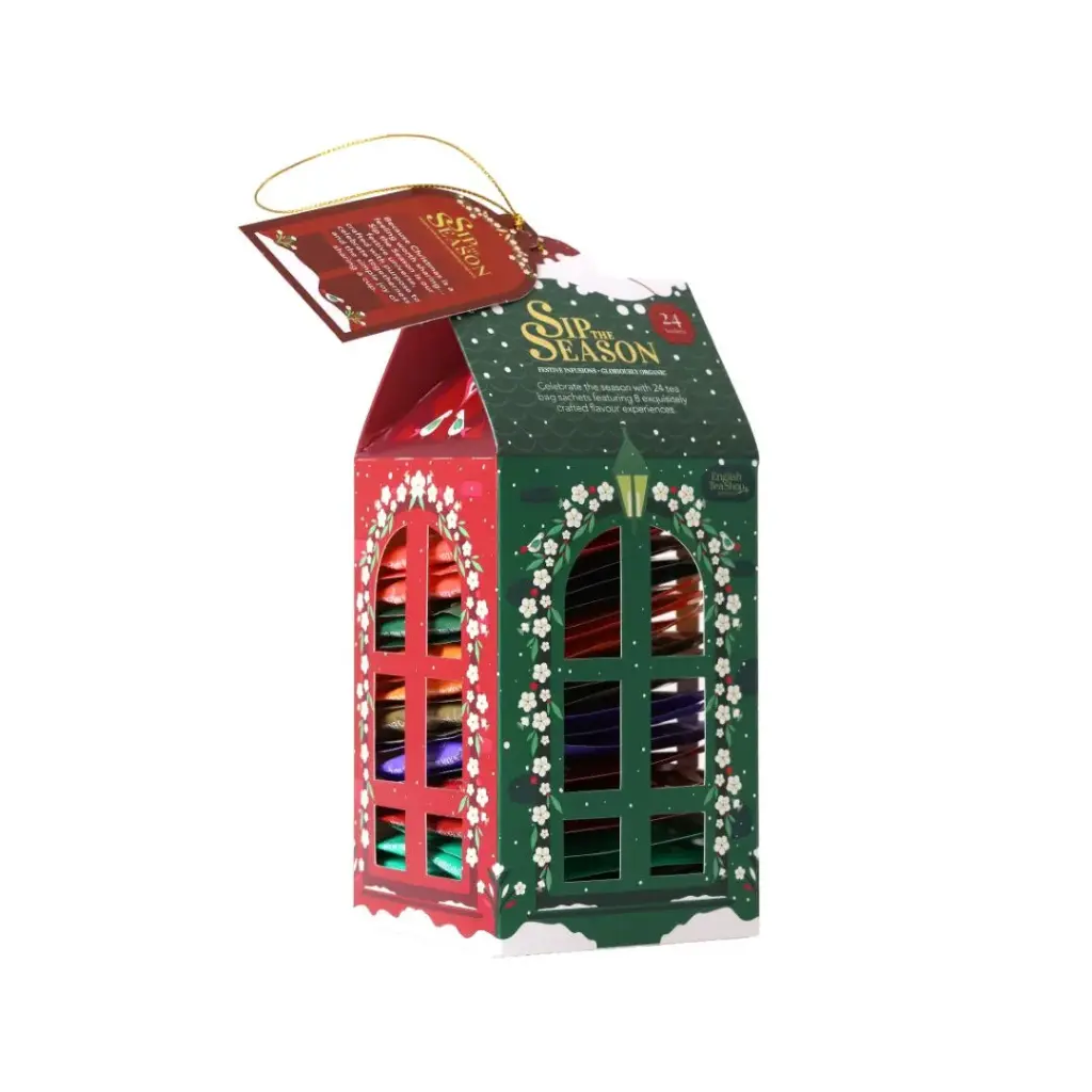 English Tea Shop - Christmas Tea-house 24tb BIO
