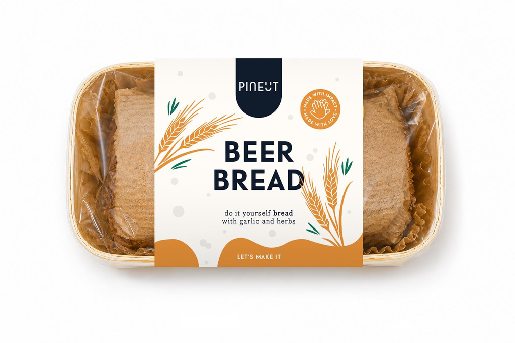 Pineut - Bierbrood in bakvorm 300 g