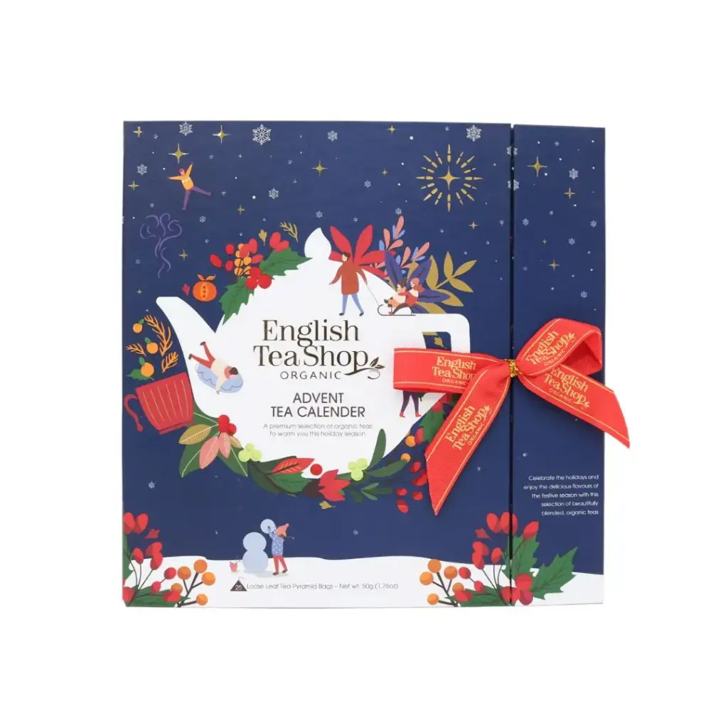 English Tea Shop - Bookstyle Christmas Night Advent Calendar 25 tb BIO