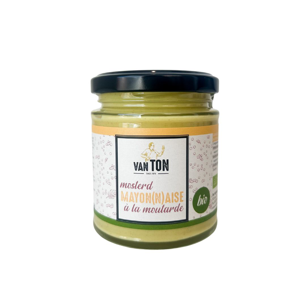 Van TON - Mosterd Mayonaise 190 ml BIO