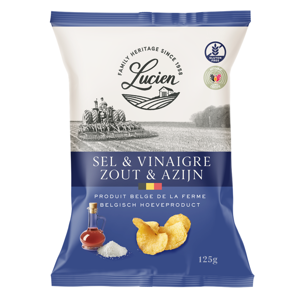 Lucien - Classic Salt & Vinegar 125 g