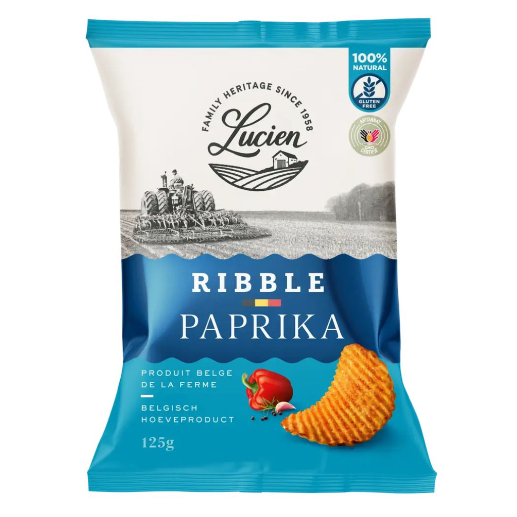 Lucien - Ribbel Paprika 125 g