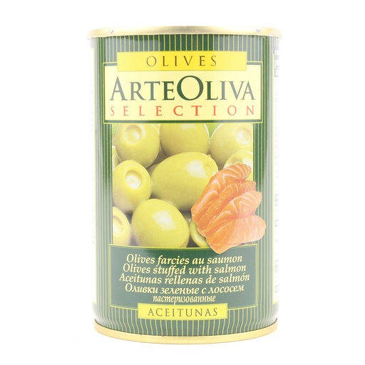[8014] Arte Oliva - Oliva olijven met zalm 300 g   