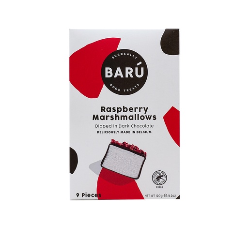 [9102] Barú - Raspberry Marshmallows 120 g    
