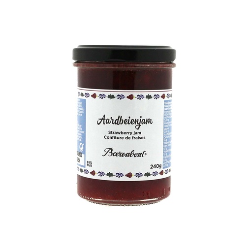 [15012] Boerenbont - Jam Aardbei 240 g    