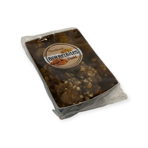 [17301] Borrelbites - Dadel-hazelnoot 150 g       