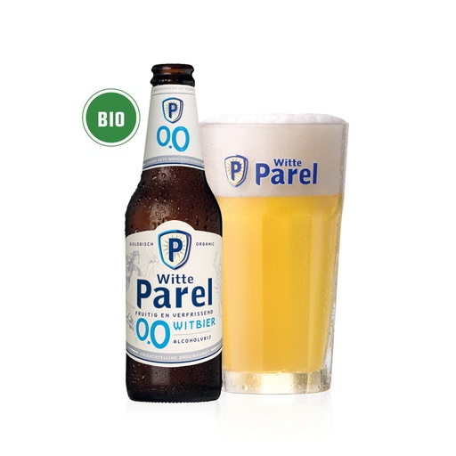 [1139] Budels - Witte Parel 0.0% BIO 6 x 30 cl    