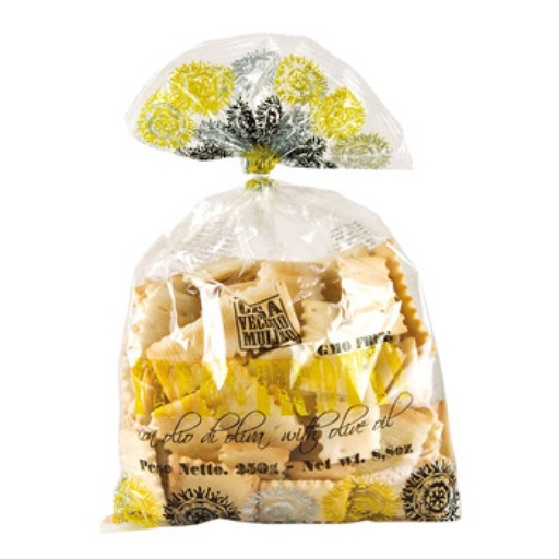 [9780] Casa Vecchio Mulino - Toast Finestrotti Met Olijfolie 250 g    