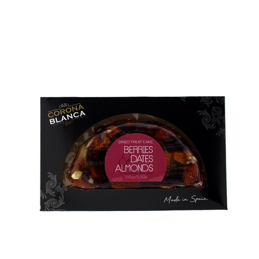 [17603] Corona Blanca - Dadel Cranberry Amandelbrood Half Maan 100 g