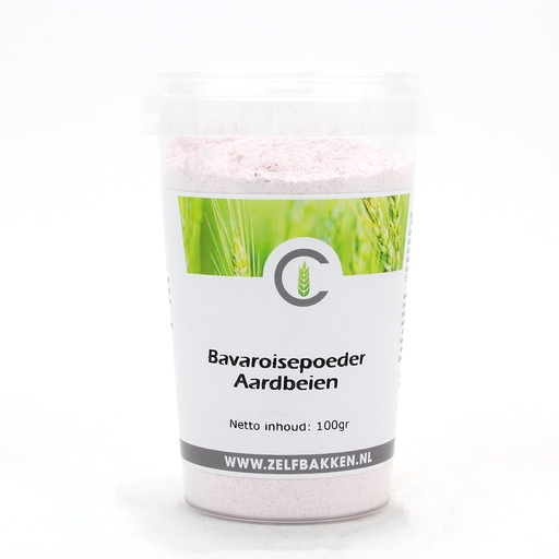 [12071] Custers - Bavaroise Aardbei 100 g     