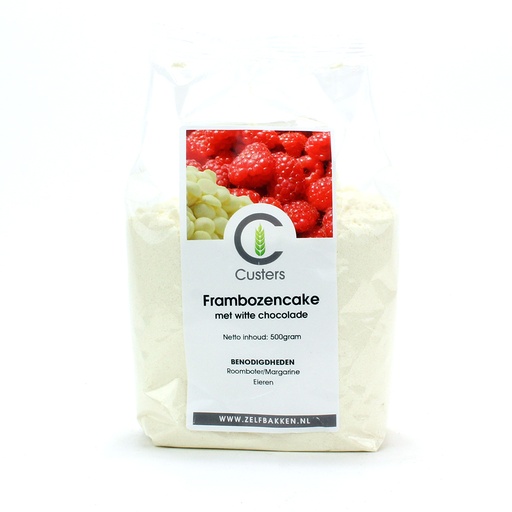 [12063] Custers - Frambozencake 500 g      