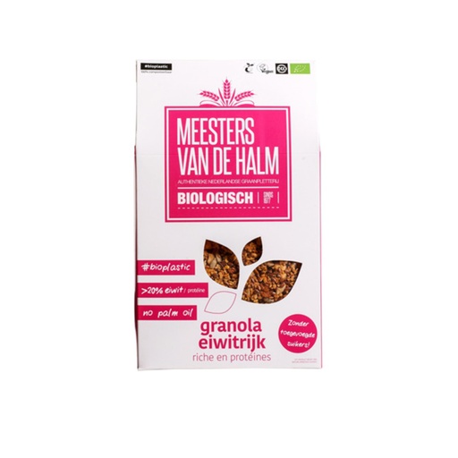 [6573] De Halm - Granola Eiwitrijk BIO 350 g    
