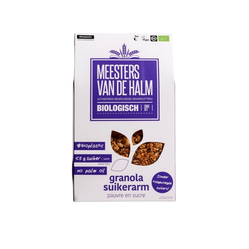 [6572] De Halm - Granola Suikerarm 350 g BIO