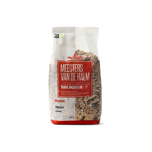 [6625] De Halm - Havermuesli 750 g BIO