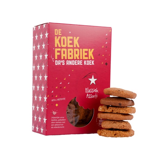 [99810] De Koekfabriek - Klassiek Assorti doos 80 g     