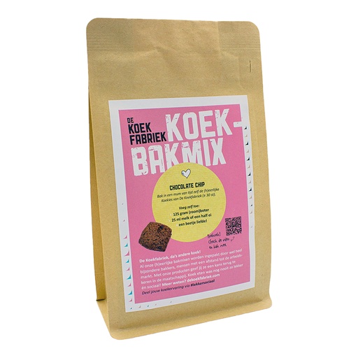 [9921] De Koekfabriek - Koek Bakmix - Chocolate Chip 270 g   