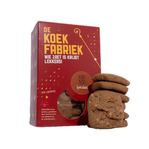 [99819] De Koekfabriek - Sint speculaas koek 80 g     